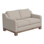 Wooden Frame & Base, Two-Cushion Loveseat - Samba
