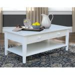 Destinations Collection - Spencer Coffee Table in Pure White - Image 6