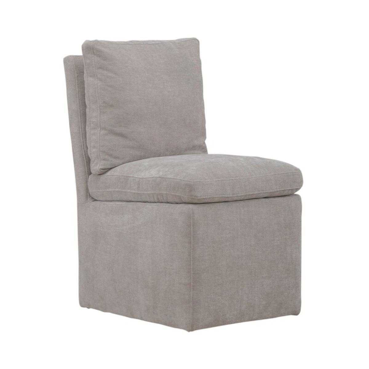 Accent Dining Chair w/ Casters - Truffle - Image 5