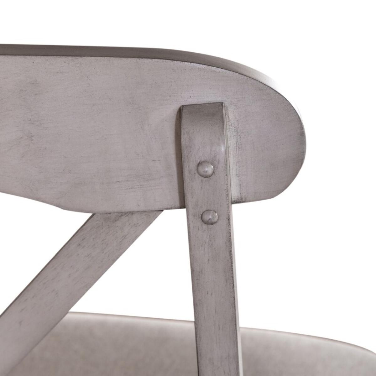 Ocean Isle Uph X Back Counter Chair (RTA) - Image 7