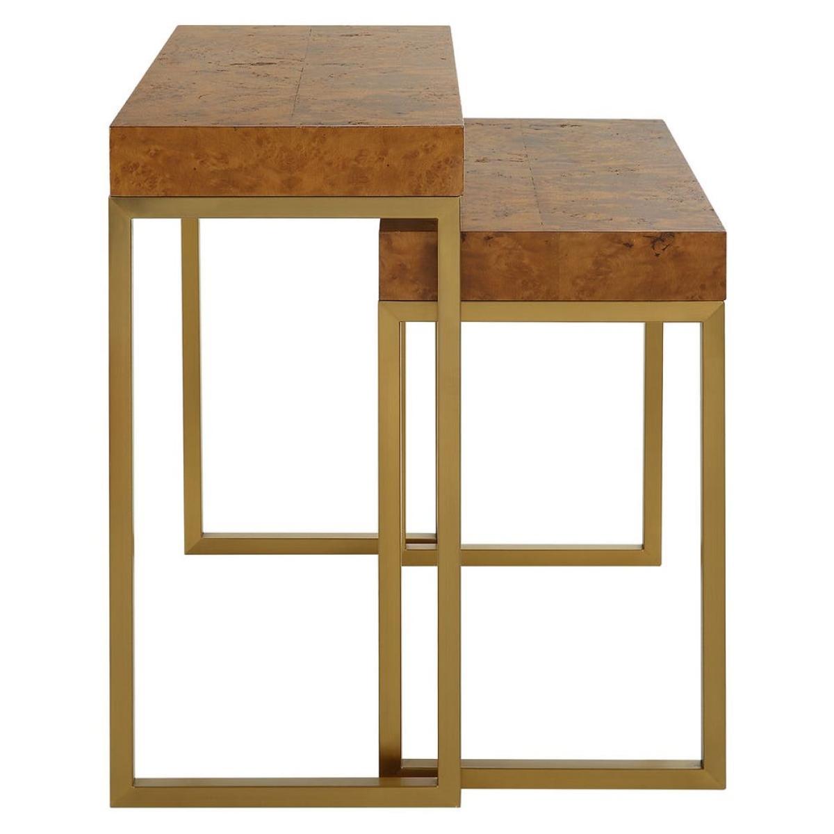 Burl-esque Nesting Tables, S/2 - Image 6
