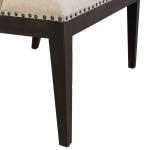 Americana Farmhouse Uph Shelter Dining Bench- Black - Image 12