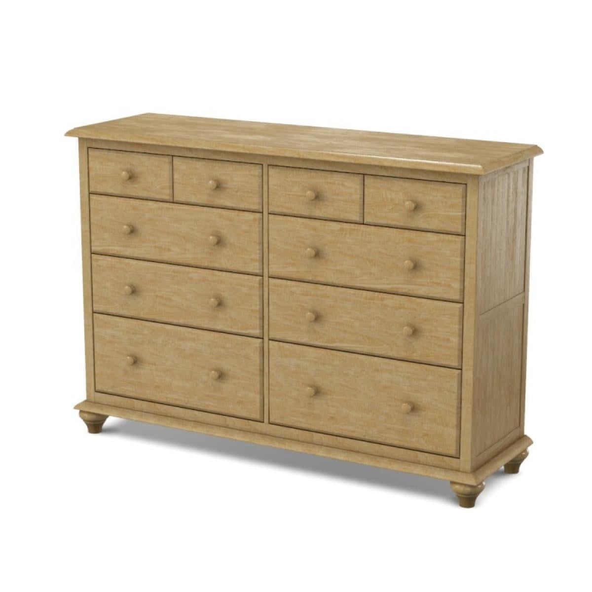 Cottage 10-Drawer Dresser - Image 8