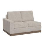 Wooden Frame & Base, Sectional Left-Arm Loveseat - Georgia