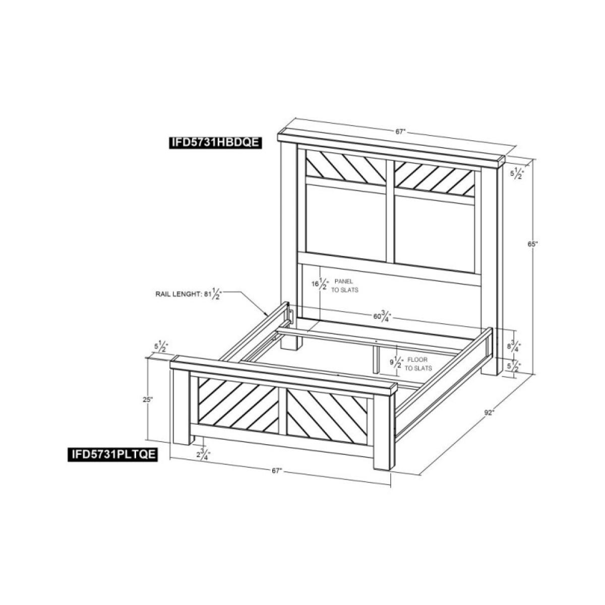 5/0 Queen Headboard - Dutton - Image 8