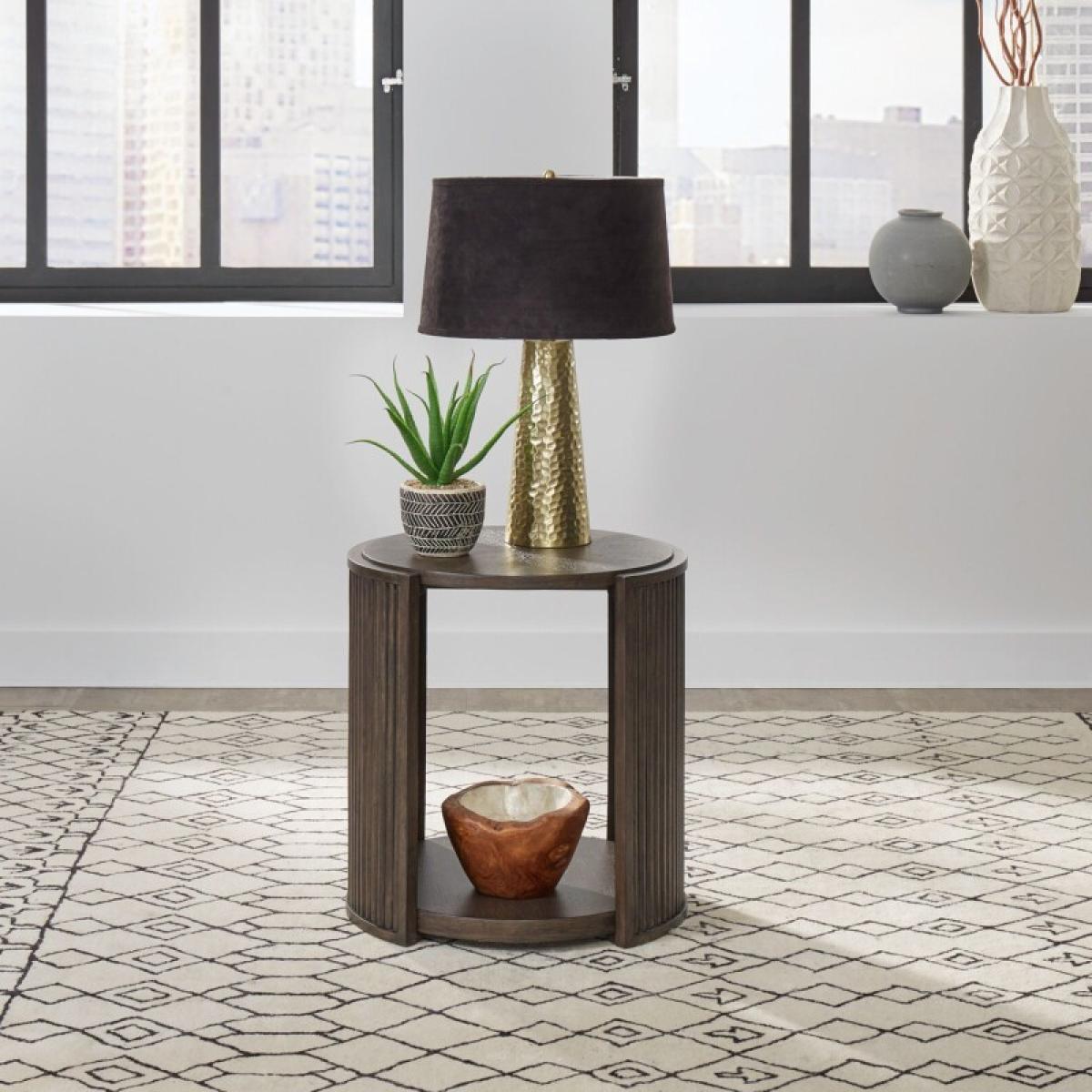 City View Round End Table - Image 2