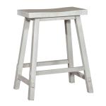 Creations 24 Inch Sawhorse Counter Stool - White - Image 3