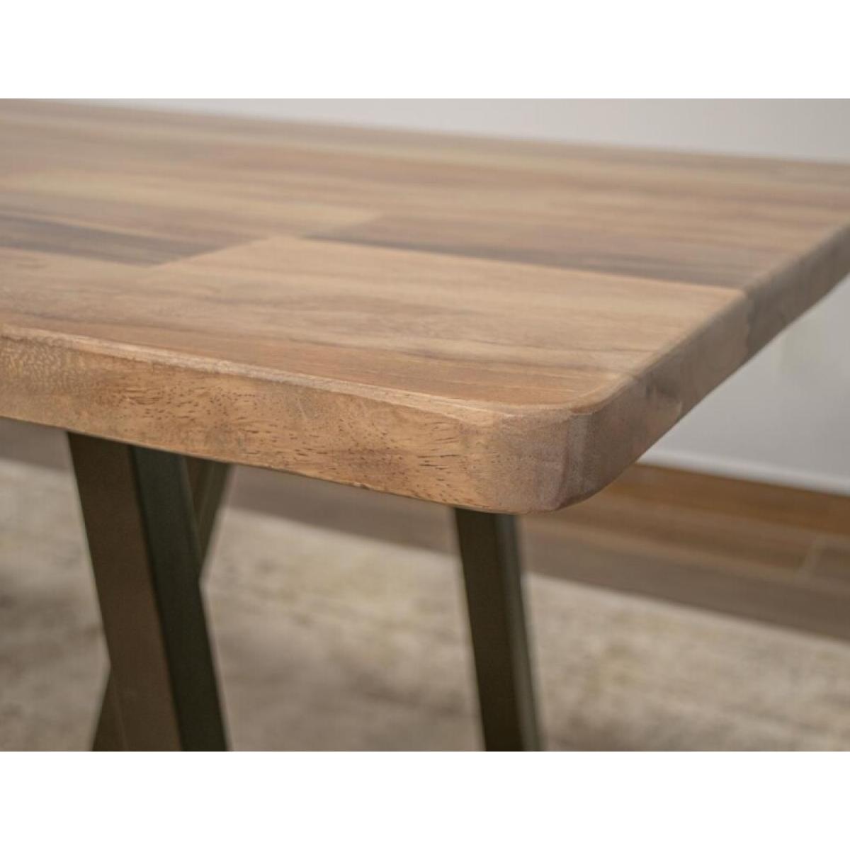 Natural Parota, Rectangular Dining Table - Natural Parota - Image 6