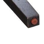 Americana Farmhouse Uph Tufted Back Side Chair - Black - Image 13