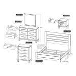 Merida 6 Drawer, Dresser - Image 11