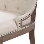 Americana Farmhouse Uph Shelter Dining Bench - Image 10