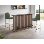 1 Drawer, 2 Door Bar - Antique - Image 5