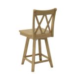 24'' XX Back Swivel Counter Stool - Image 20