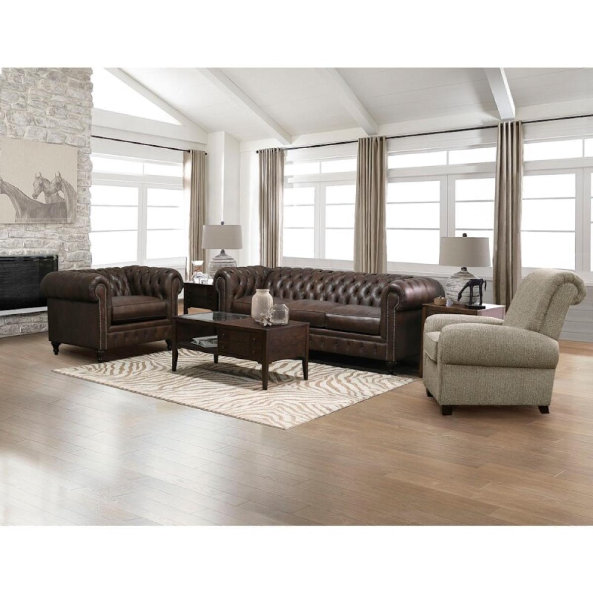 Rondell Leather Sofa - Image 4