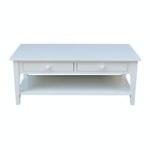 Destinations Collection - Spencer Coffee Table in Pure White - Image 9
