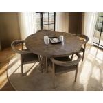 Cross Table Base - Natural Teca - Image 5