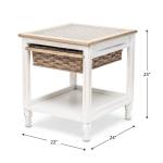 Island Breeze 1-basket End Table - Image 10