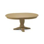 Build Your Own Pedestal Table w/ 48" x 66" Butterfly Leaf Extension Tabletop w/Half Bullnose Edge - Image 6