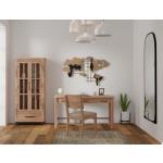 3 Drawer Desk - Natural Parota - Image 3