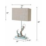 Anchor Table Lamp (Set of 2) - Blue - Image 3