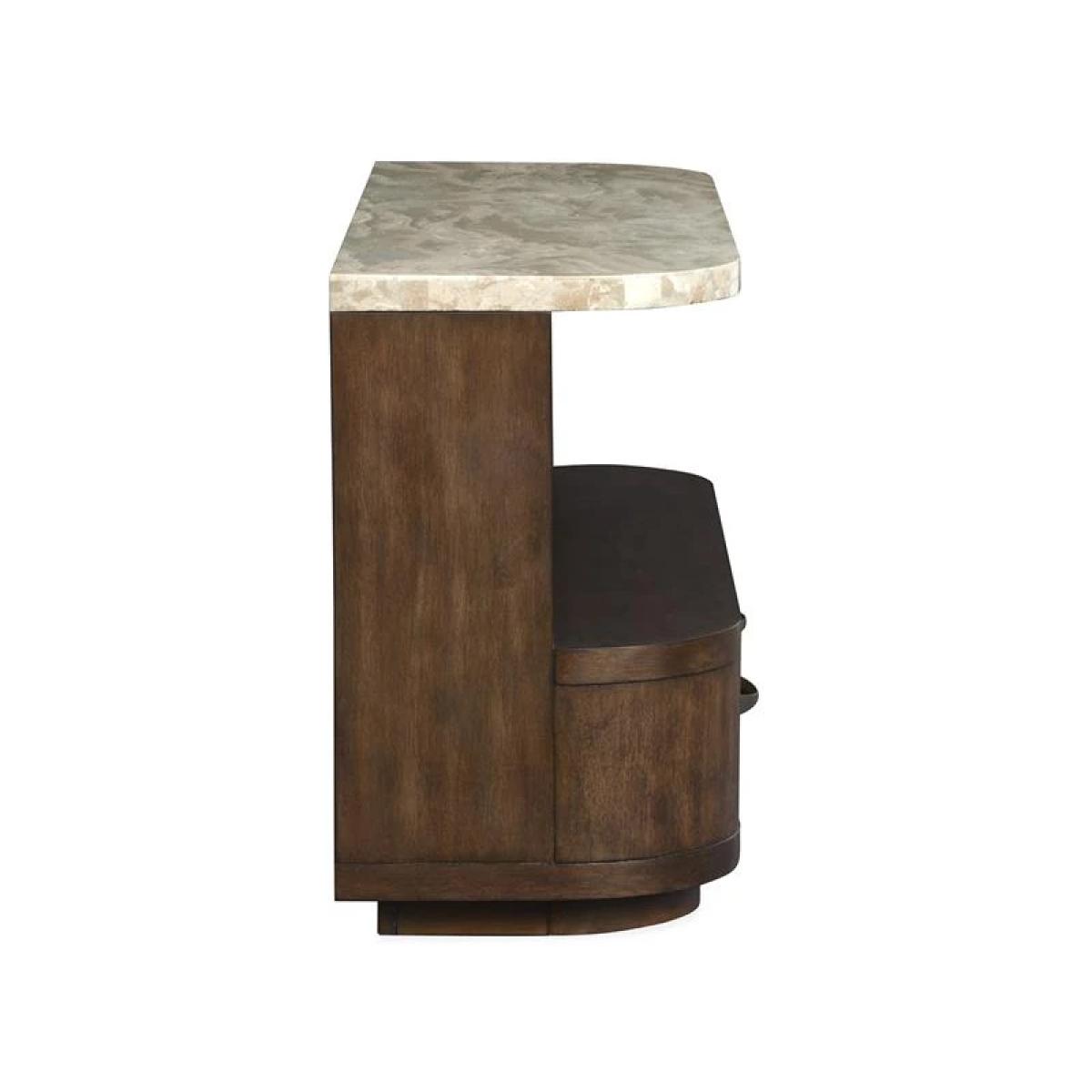 McPherson T6351-75 Demilune Sofa Table - Image 8