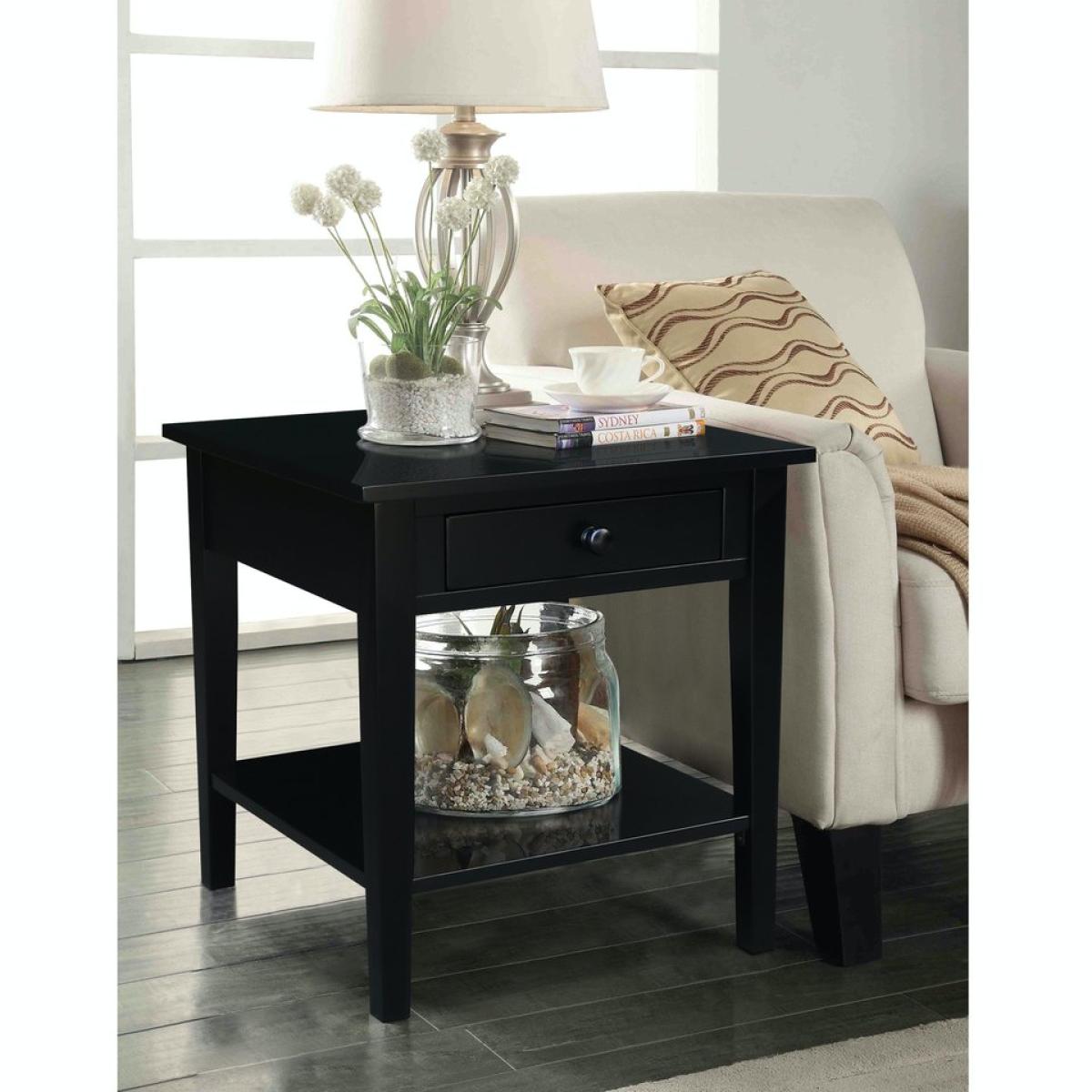 Destinations Collection - Spencer End Table in Black - Image 6
