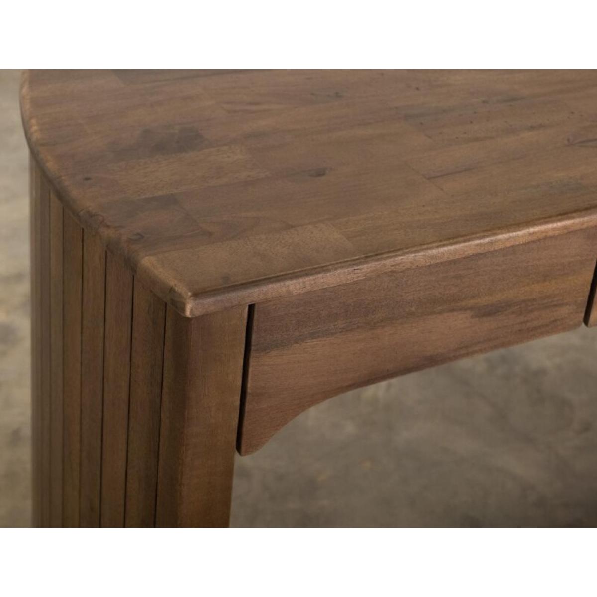 3 Drawer, Desk - Mezquite - Image 7