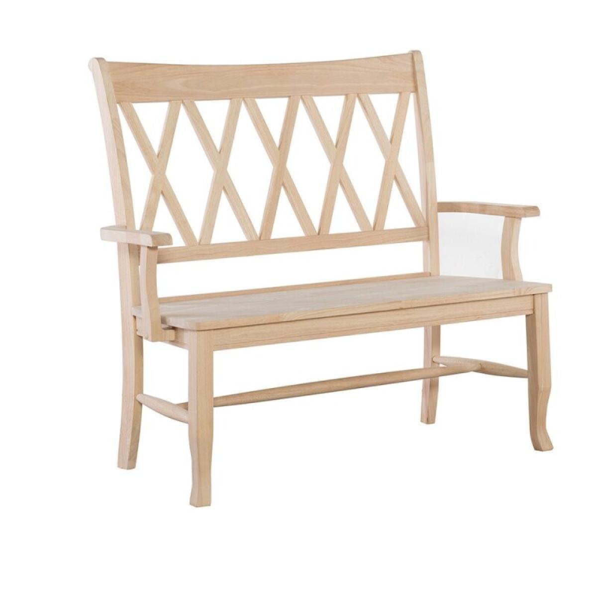 461f406eec95f51f194249c5db7a9510 XX Back Bench w/ Arms - Image 1