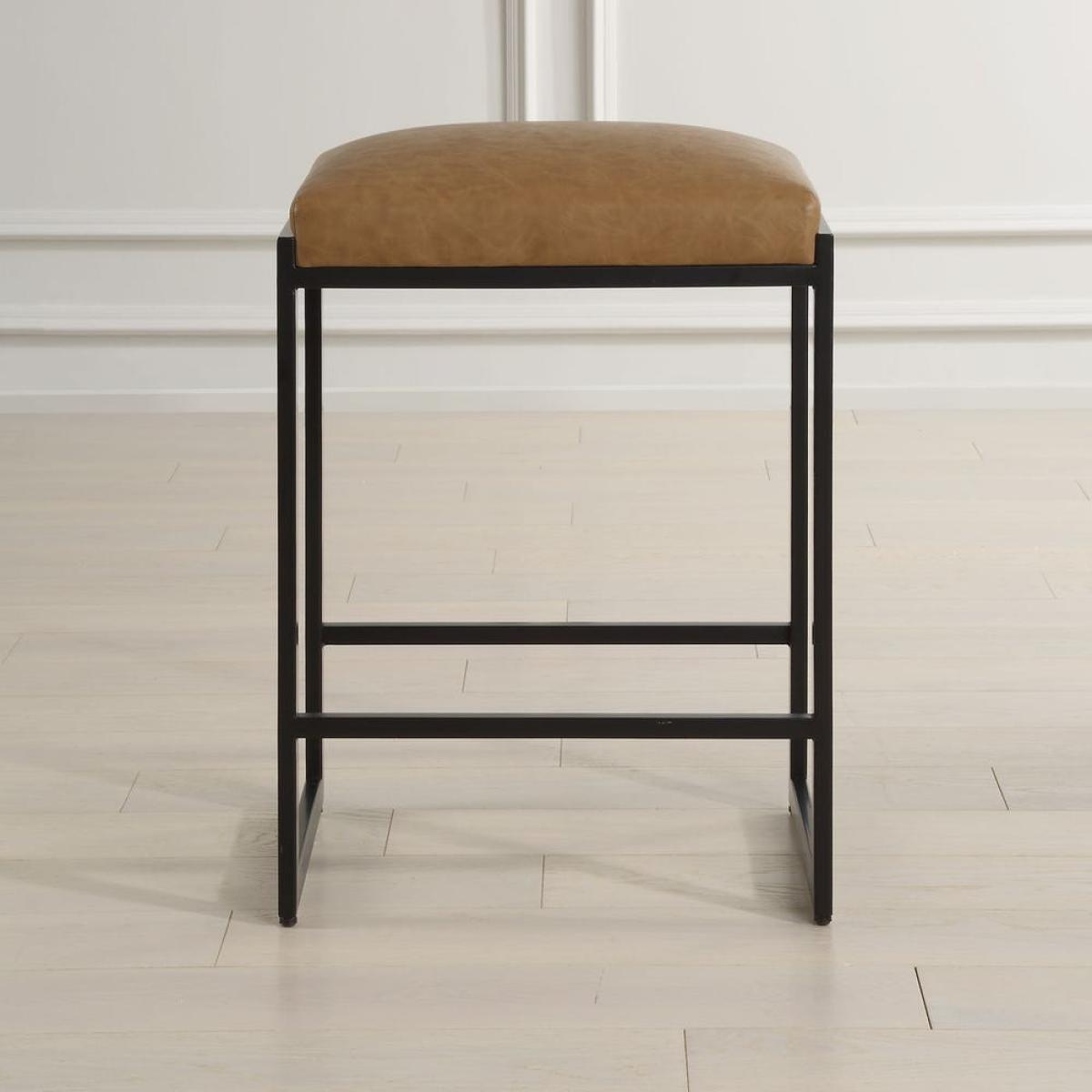 Atticus Counter Stool, Black - Image 5