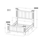 5/0 Footboard - Madeira - Image 7