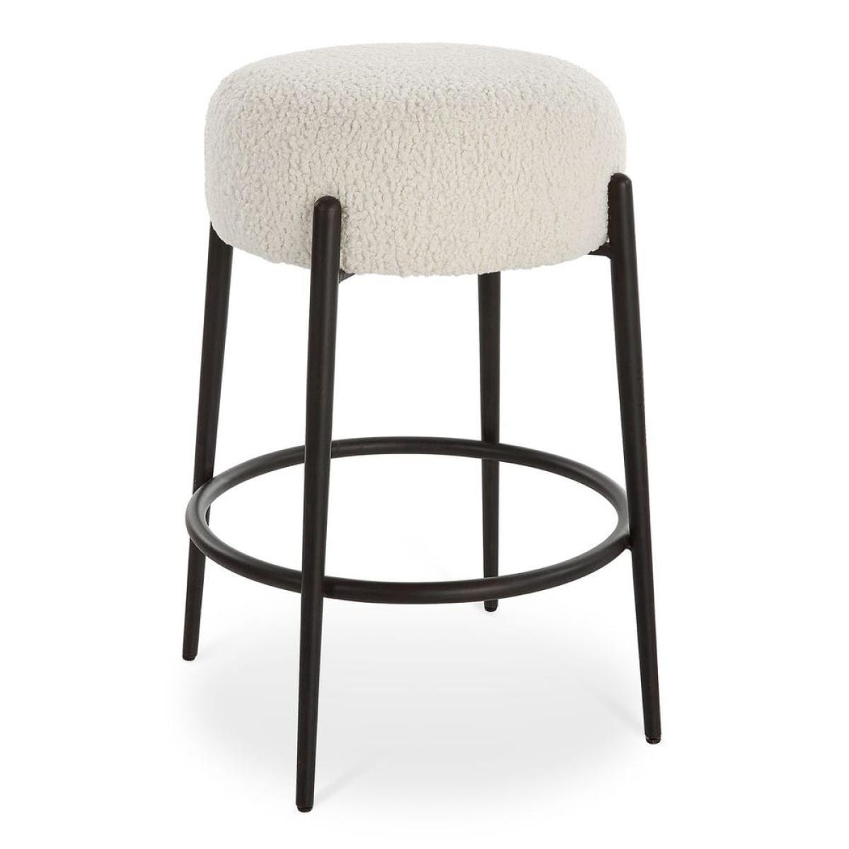Arles Counter Stool, Black - Image 2