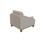 Wooden Frame & Base, Armchair - Olimpia - Image 4