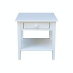 Destinations Collection - Spencer End Table in Pure White - Image 4