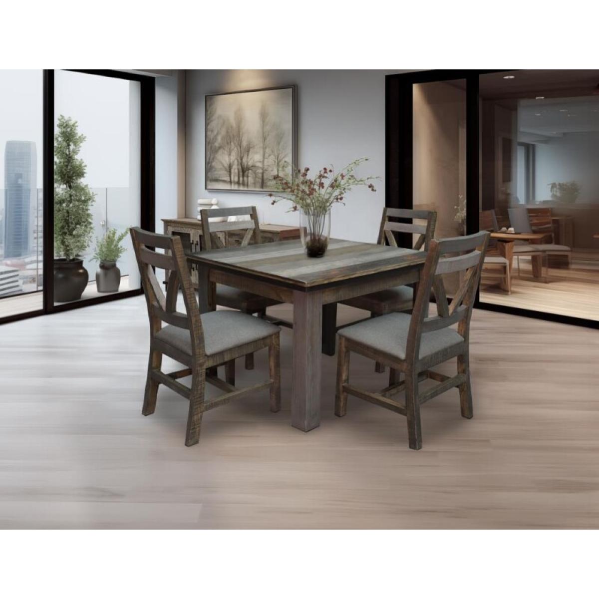 42" Dining Table - Loft Brown - Image 3