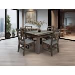 42" Dining Table - Loft Brown - Image 3