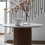 Round Pedestal Marble Table Top