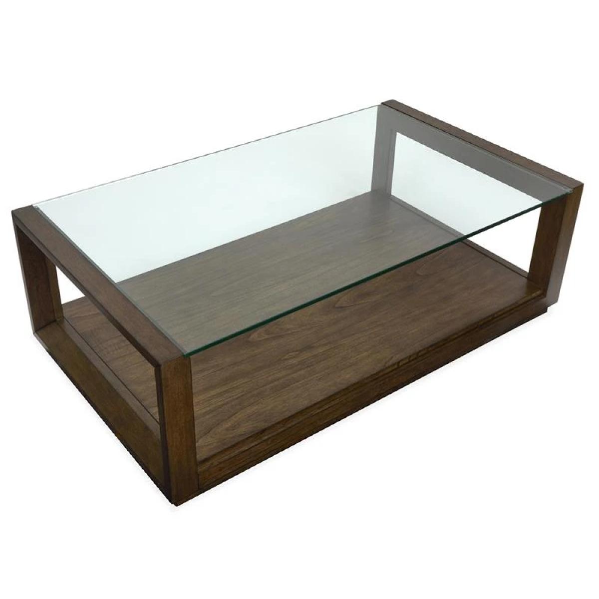 Sebastian T6361-43 Rectangular Cocktail Table w/Casters - Image 3