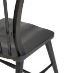 River Place Windsor Back Side Chair - Black (RTA) - Image 9