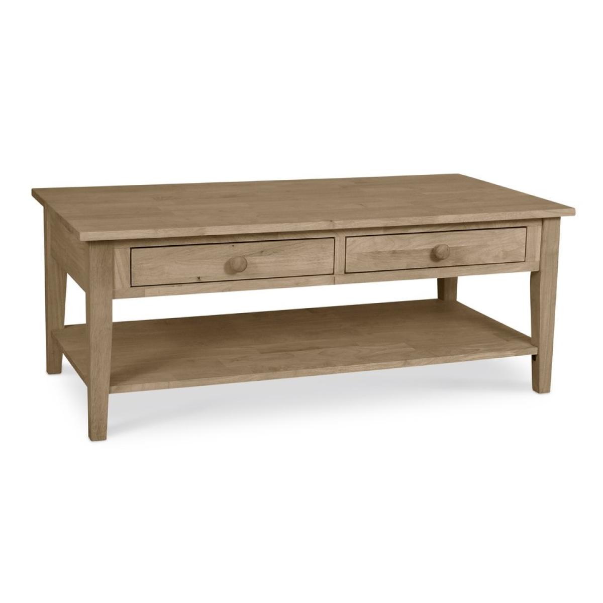 469e9321f98f259f6bf18c960921db99 Destinations - Spencer Coffee Table in Honey - Image 1