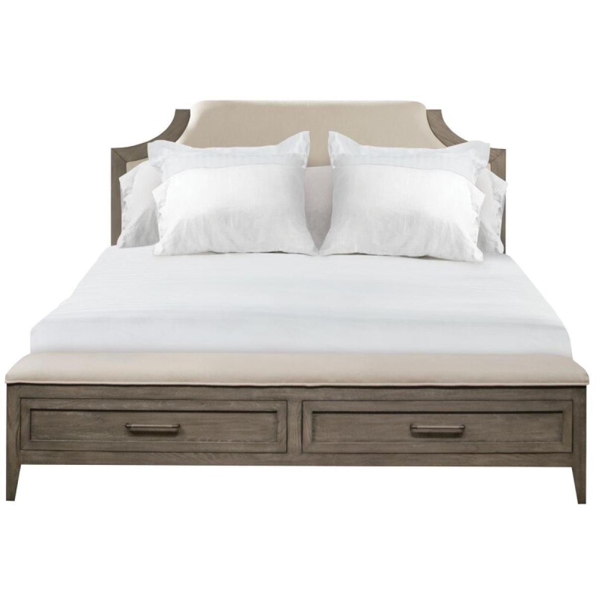 Vogue King Upholstered Bed - Image 4