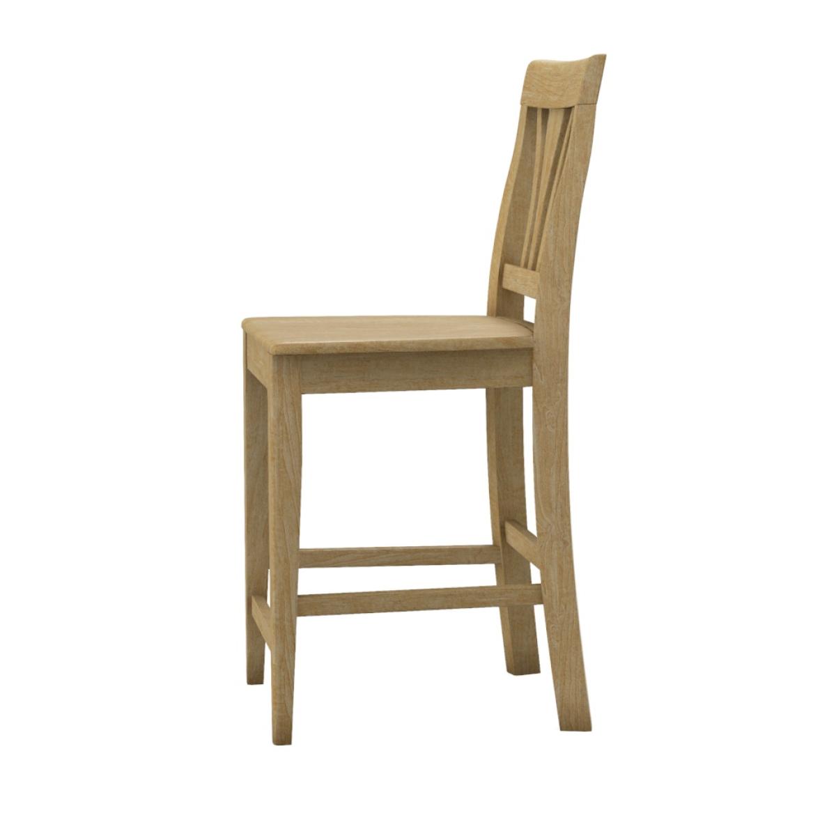 24'' Fanback Counter Stool - Image 13