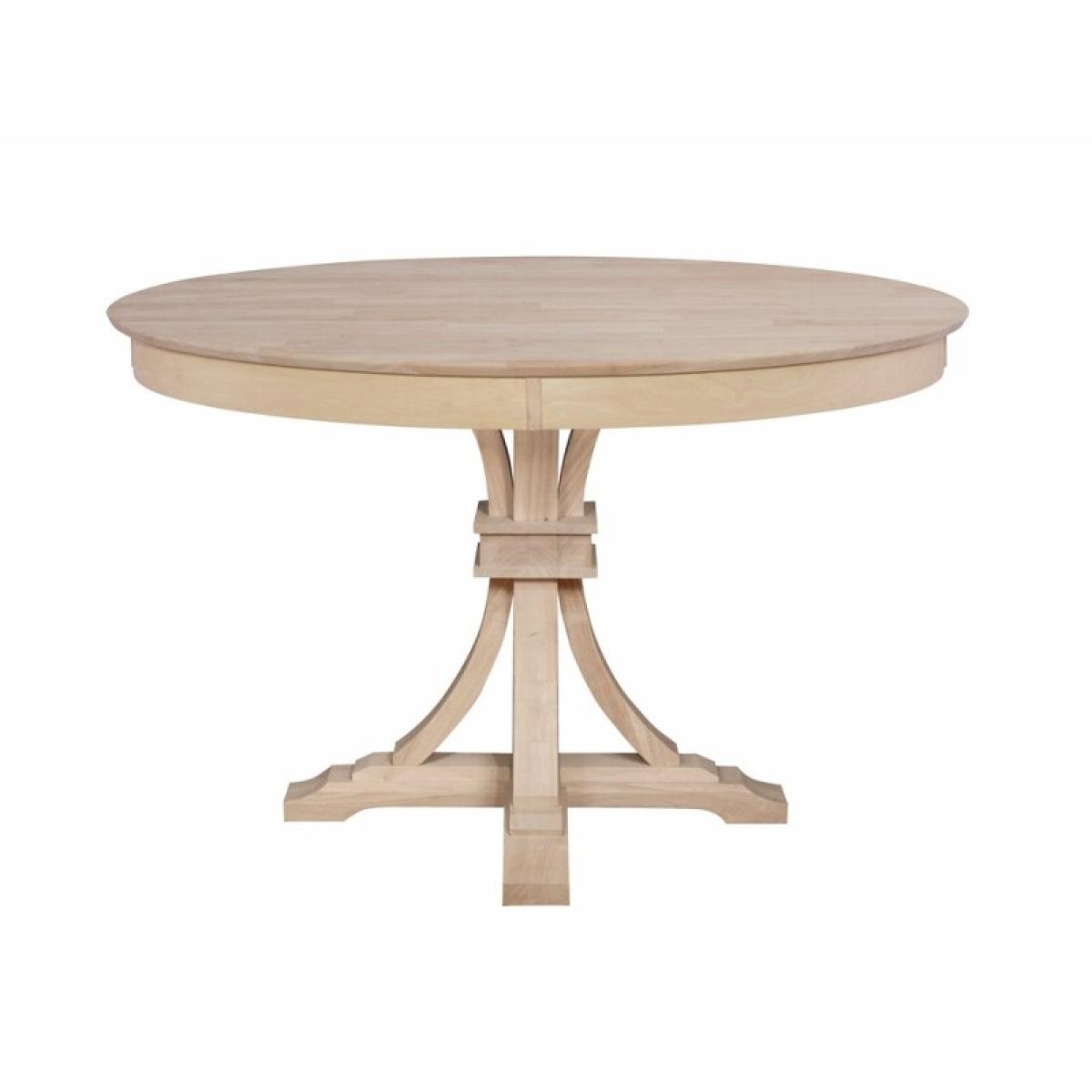 4722970f88c34760ed8ecc3a6ee328ea Sienna Round Solid Top w/ 36"H Flair Pedestal Base - T-12B-36 - Image 1