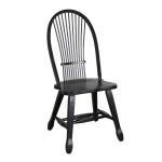 Treasures Sheaf Back Side Chair - Black - Image 2