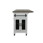 3 Drawer 2 Sliding Doors 4 Mesh Doors Wood Island - Pueblo - Image 3