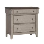 Ivy Hollow 3 Drawer Bedside Chest w/ Charging Station - Image 3