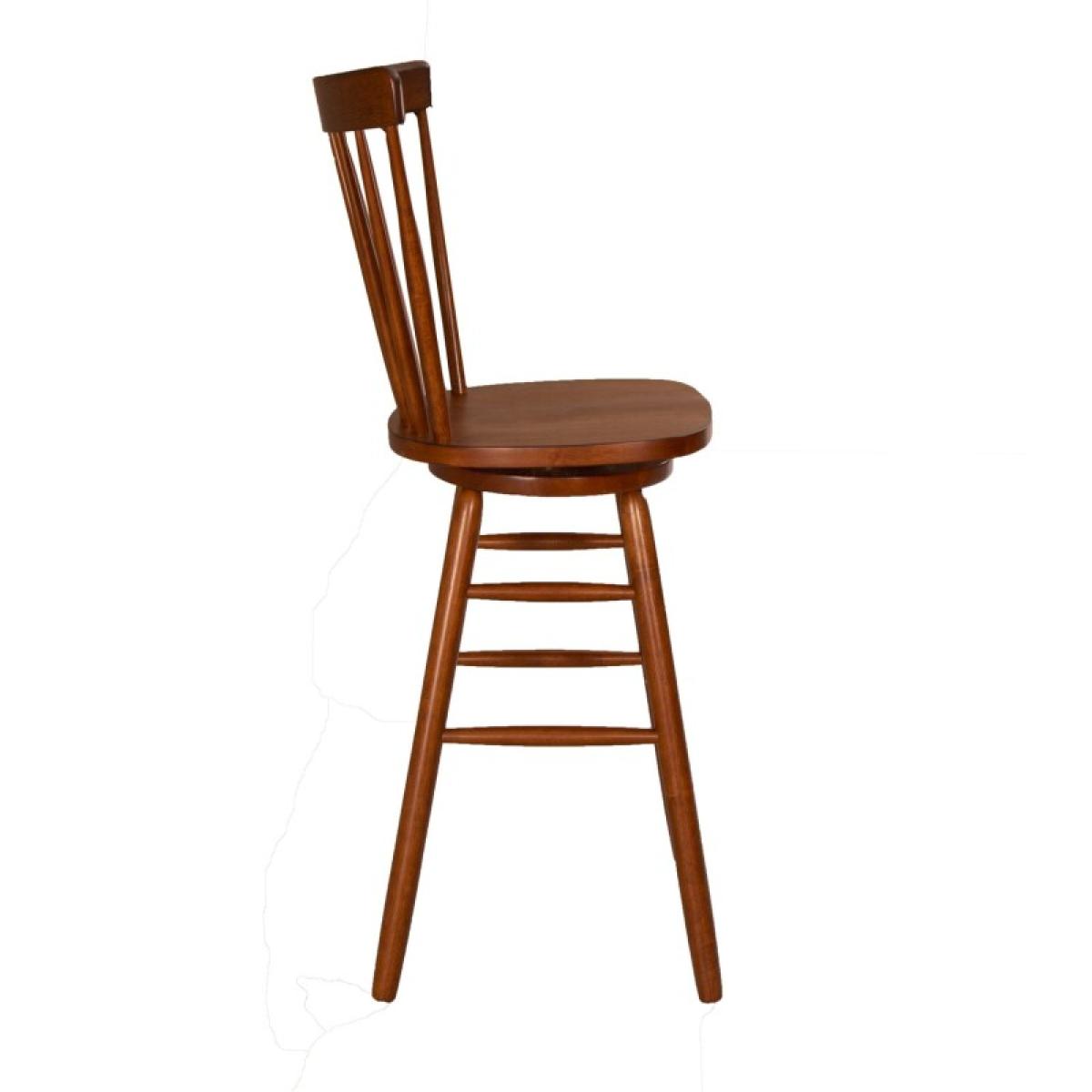 30 Inch Copenhagen Stool - Tobacco - Image 4
