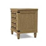 Farmhouse Chic 2-Drawer Nightstand - Image 12