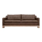 Samba Wooden Frame & Base, Two-Cushion Sofa - Image 2