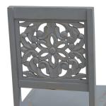 Trellis Lane Accent Chair- Grey - Image 8