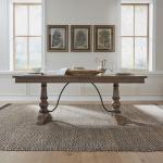 Americana Farmhouse Trestle Table Set - Image 3